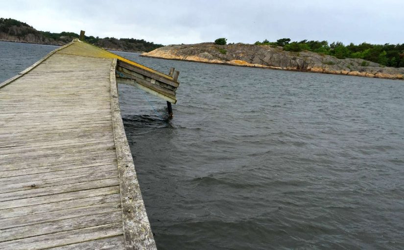 Förvriden brygga